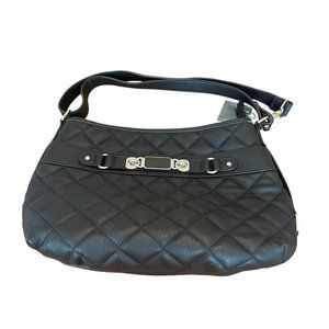 Covington Twist It Up Convert‎ Black Handbag Purse Interior Pockets New